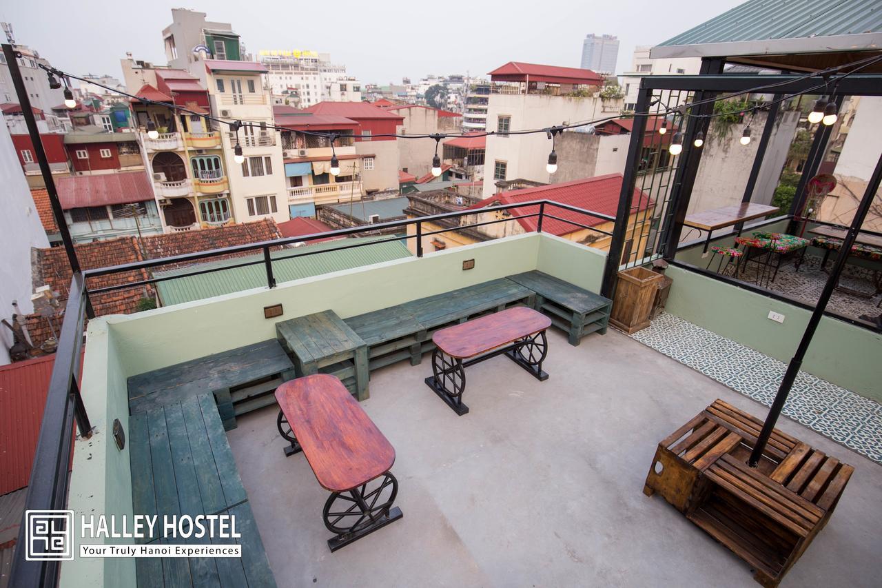 Halley Hostel ハノイ市 エクステリア 写真